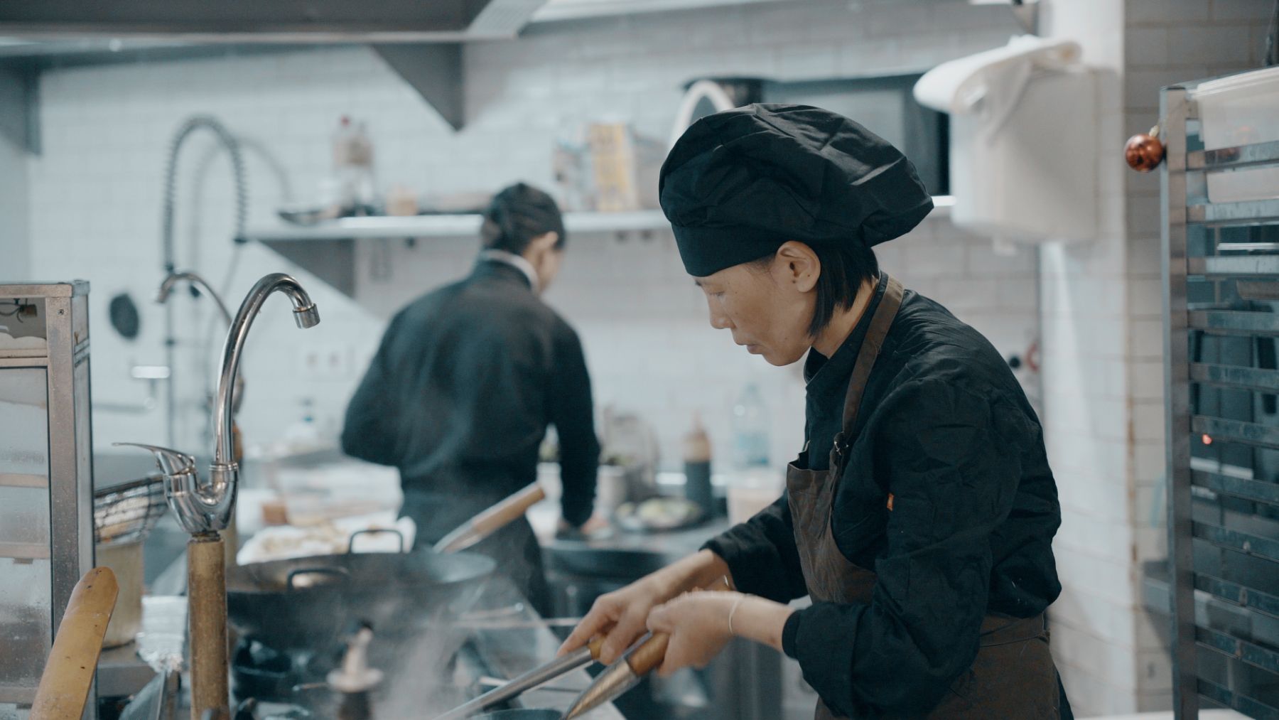Cuina del restaurant TOFU a Girona